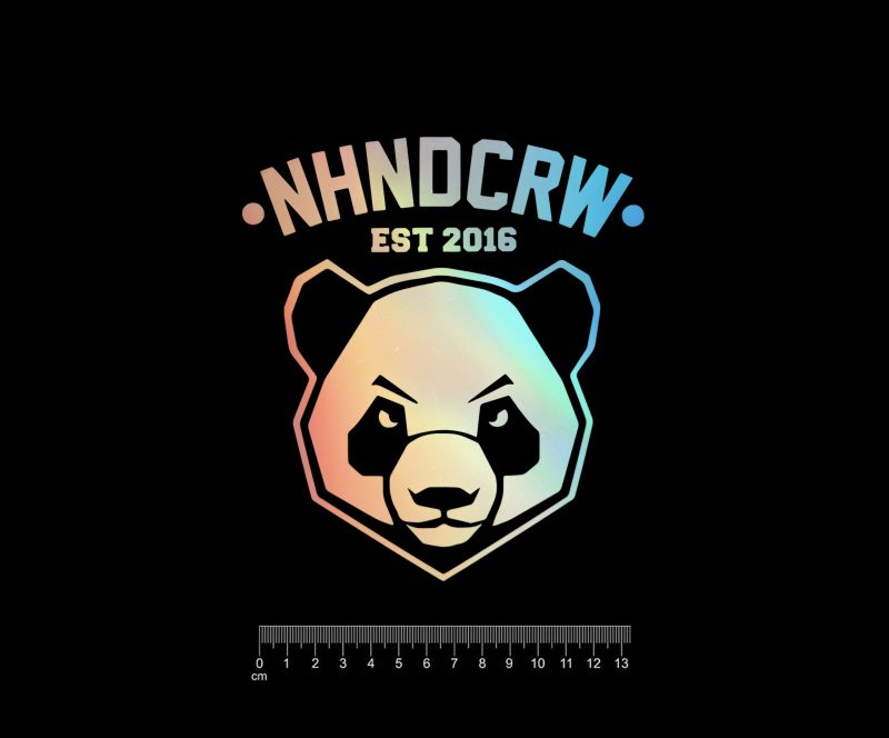 Nálepka Panda Holografická - Image 3