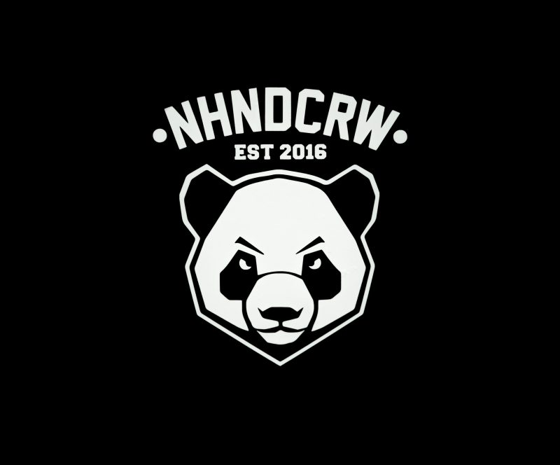 Nálepka Panda Bílá
